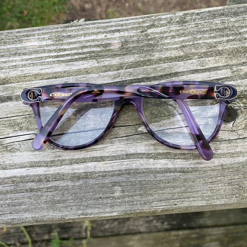 SOLD💲Coach Glasses Frames HC6153 lavender purple tortoise 51[]17 140 - Picture 13 of 14